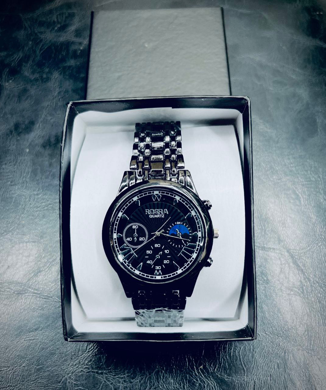 ROSRA Stainless Steel Analog Men Watch